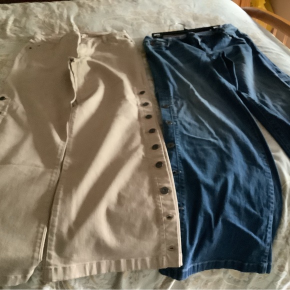 Peace Love World Wide Leg Pants - Size 8 - Picture 5 of 9